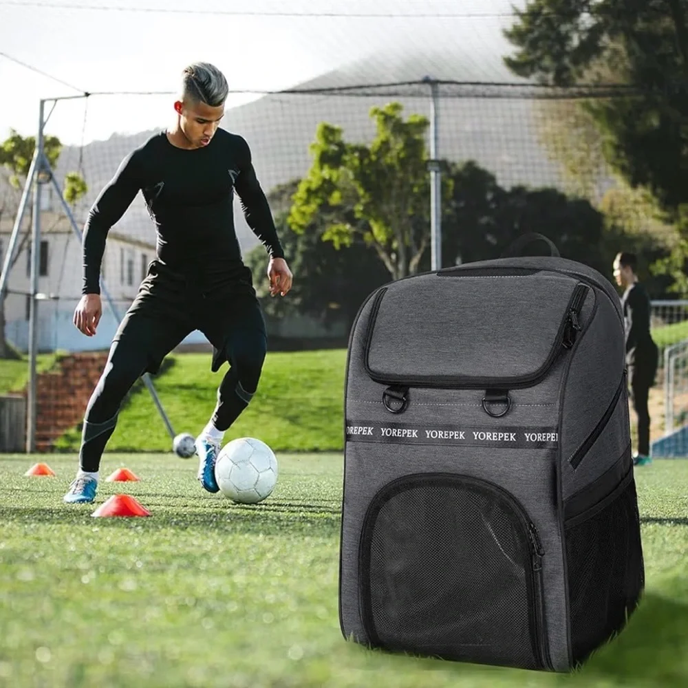 Gray Sports Backpack